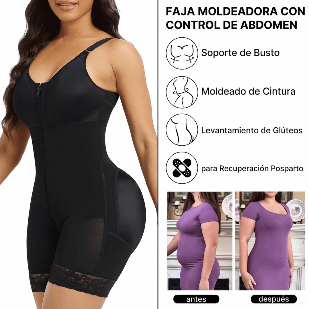 Faja Moldeadora de Cuerpo Completo con Realce Natural