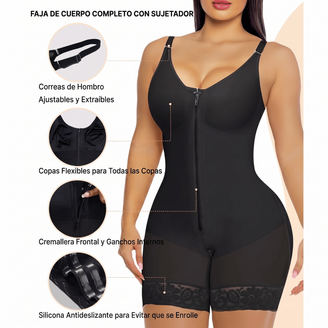 Faja Moldeadora de Cuerpo Completo con Realce Natural