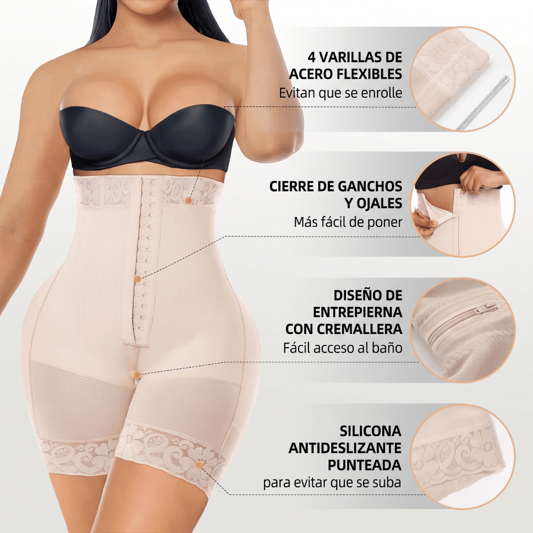 Faja Moldeadora con Control de Abdomen y Busto Libre