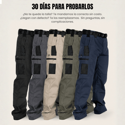 Pantalón de Trabajo Reforzado Multi-Bolsillos
