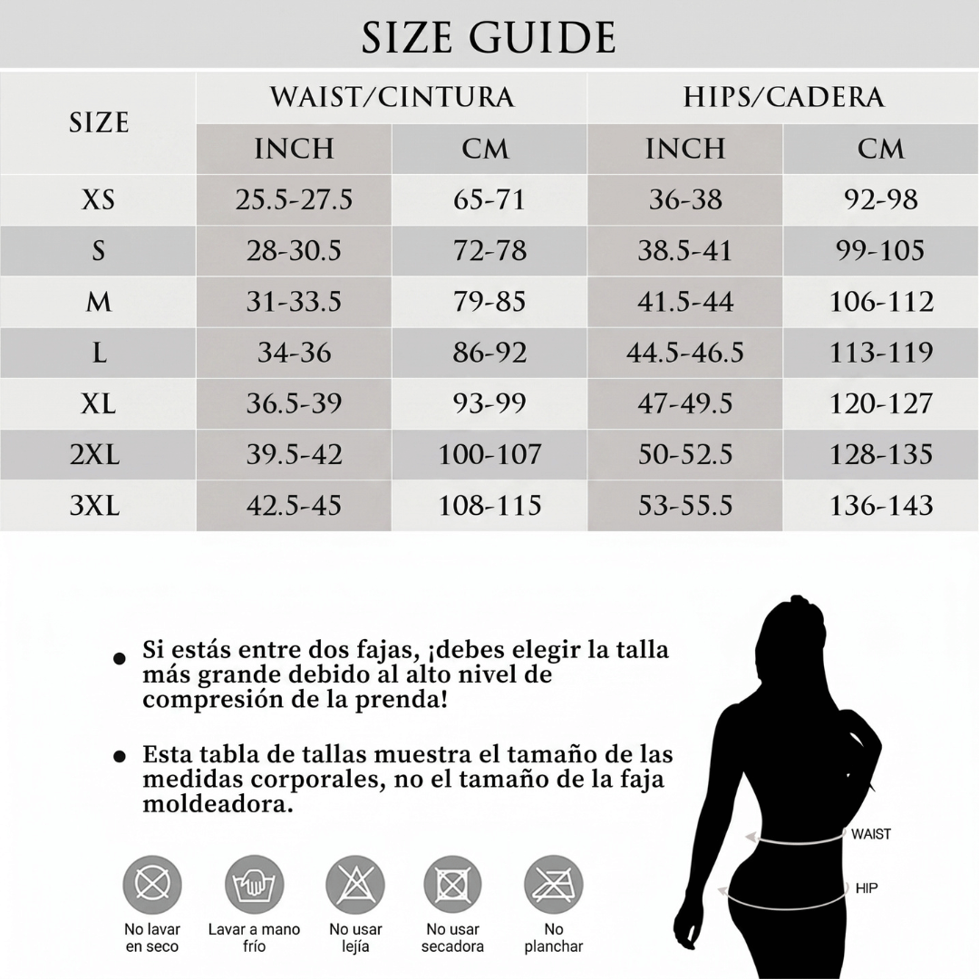 Faja Moldeadora de Cuerpo Completo con Realce Natural