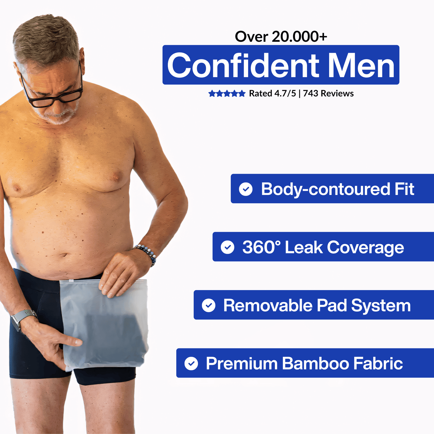 Men’s Leak & Odor-Proof Boxers