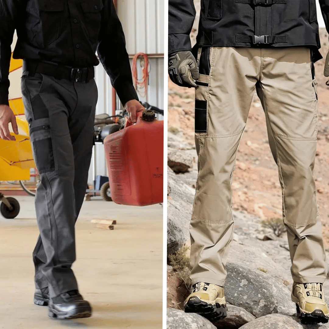 Pantalón de Trabajo Reforzado Multi-Bolsillos