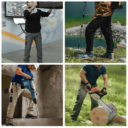 Pantalón de Trabajo Reforzado Multi-Bolsillos